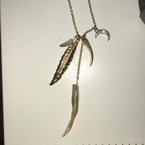 American Eagle gold necklace